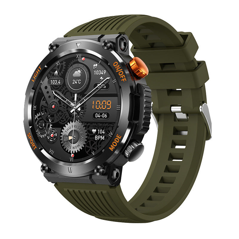 HT17 Smartwatch with Bluetooth, Heart Rate & Blood Pressure Monitor
