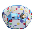 Folding Scratch-Resistant Pet Fence and Kennel Tent