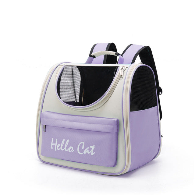 Breathable Portable Cat Carrier Backpack for Travel