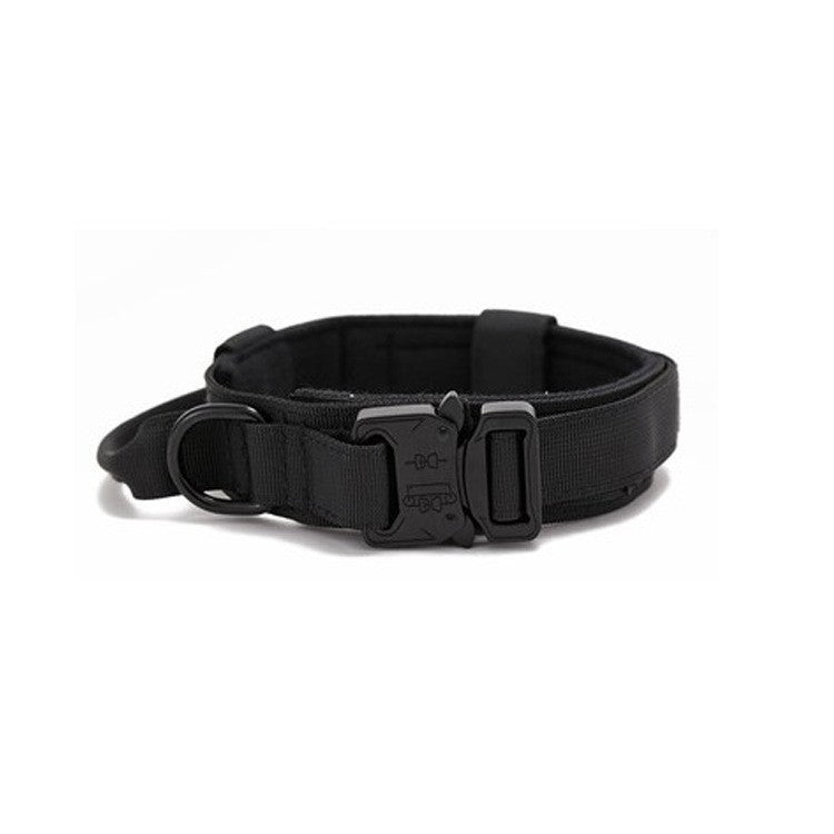 Adjustable Camouflage Tactical Nylon Dog Harness & Leash