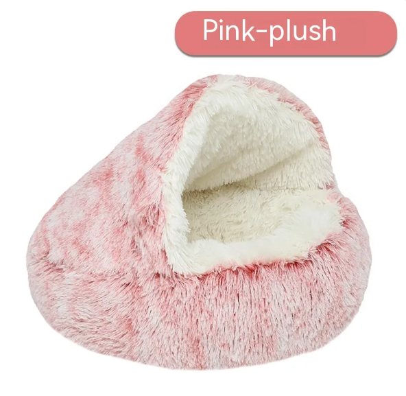 Pet Cat Bed Semi Enclosed Dog House
