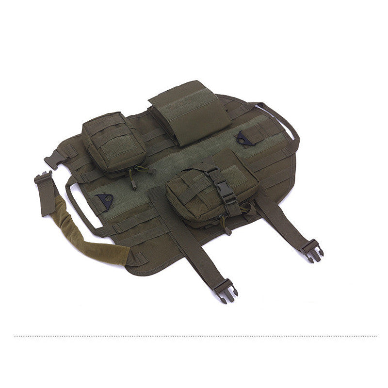 Tactical Dog Vest with MOLLE System and Accessories