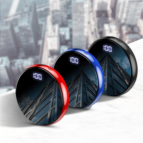 20000mAh Mirror Display Mini Power Bank for Phones