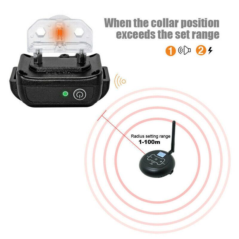 Rechargeable Waterproof Pet Fence Receiver, New Wireless Model