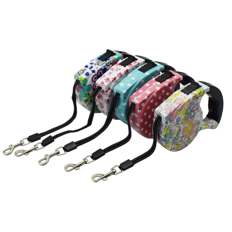 5m Automatic Retractable Dog Leash for Small Dogs