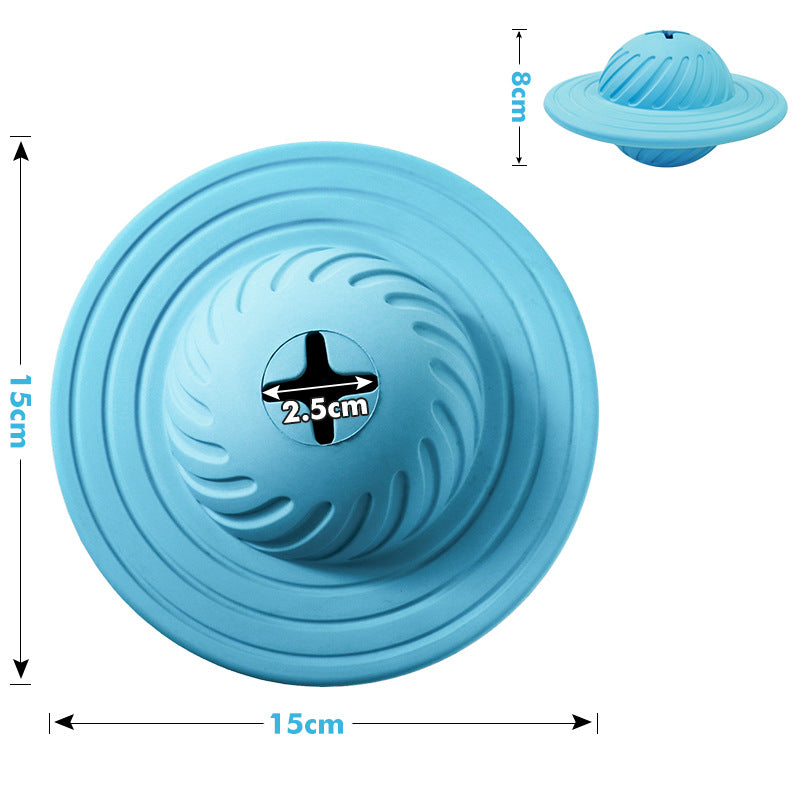 New Dog Toy Ball - Natural Rubber Chew Treat Dispenser
