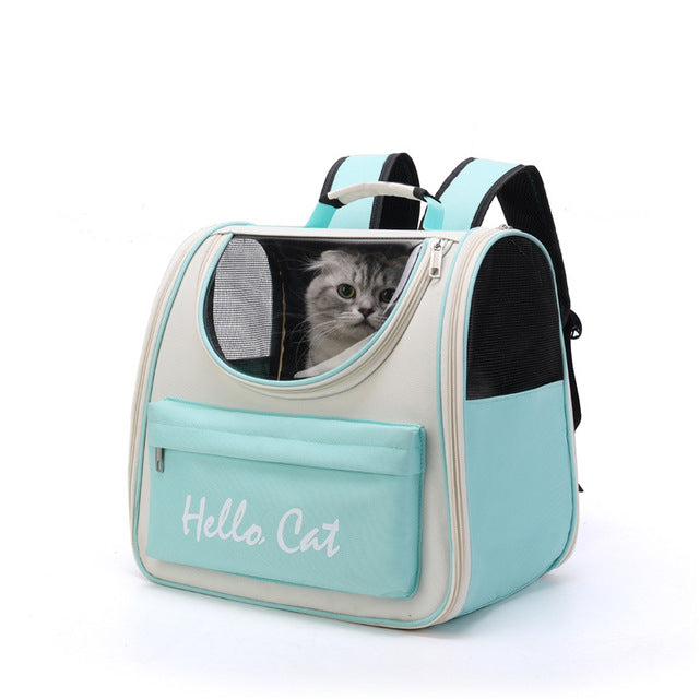 Breathable Portable Cat Carrier Backpack for Travel