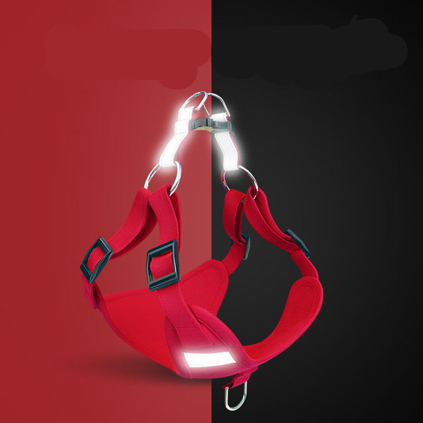 Reflective Dog Harness and Leash Set for Pets