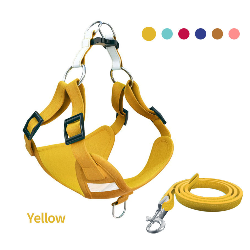 Reflective Dog Harness and Leash Set for Pets