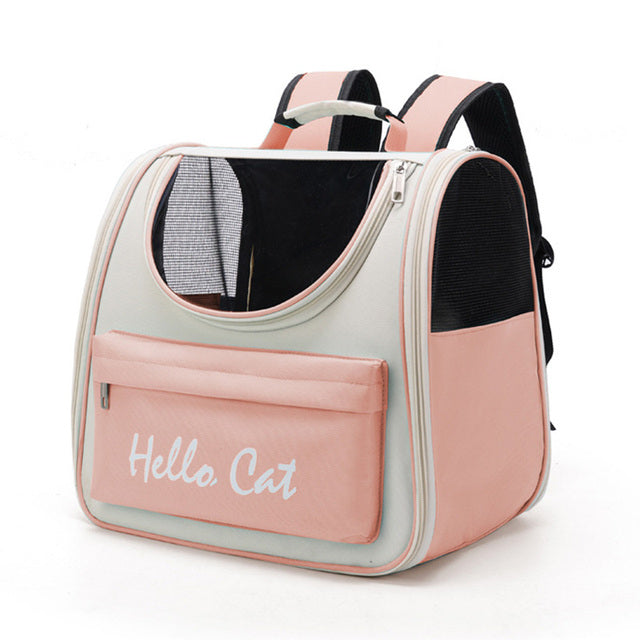 Breathable Portable Cat Carrier Backpack for Travel