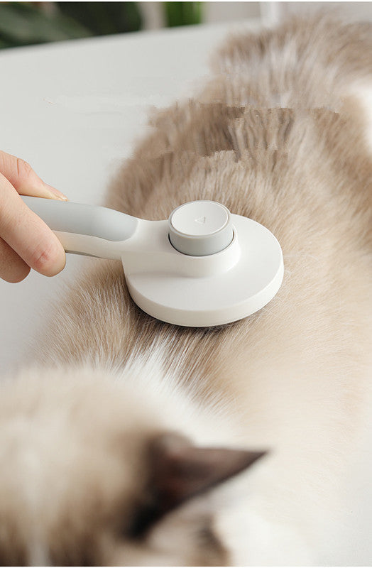 New Round Handle Pet Comb for Cats and Dogs