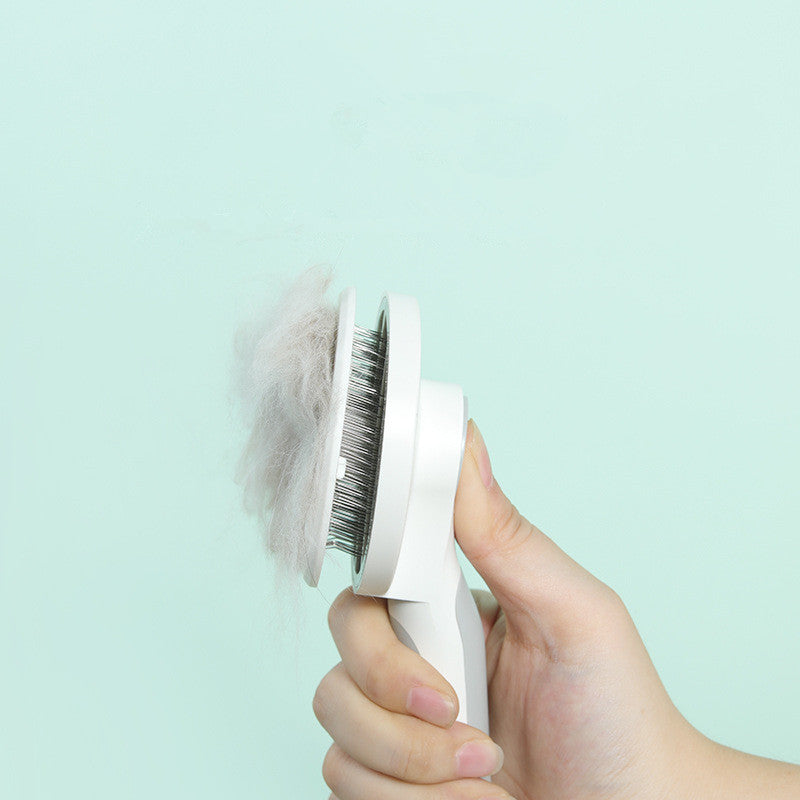 New Round Handle Pet Comb for Cats and Dogs