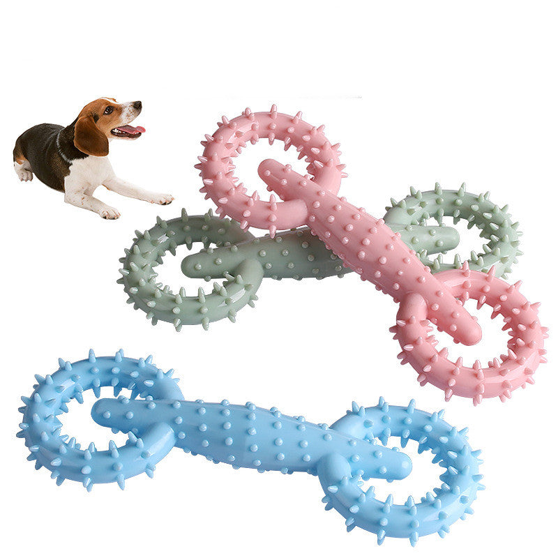 Dog Chew Toy with Pull Ring for Dental Care