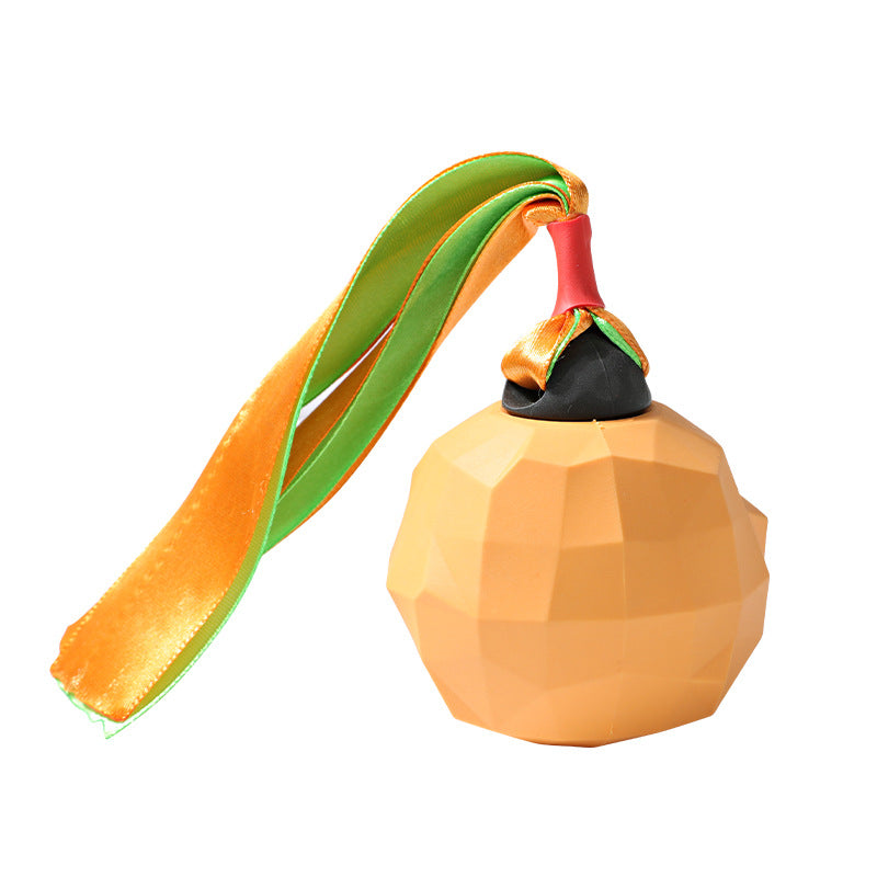 Dog Dental Chew Toy Ball with Sound and Puzzle Features