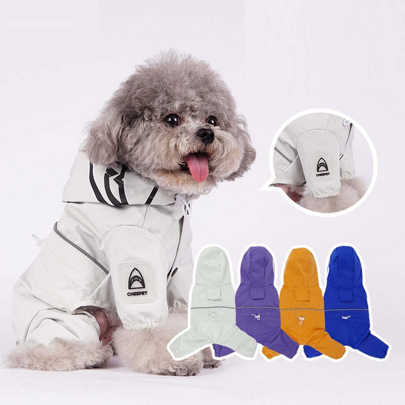 Pet Raincoat for Small and Medium-sized Dogs