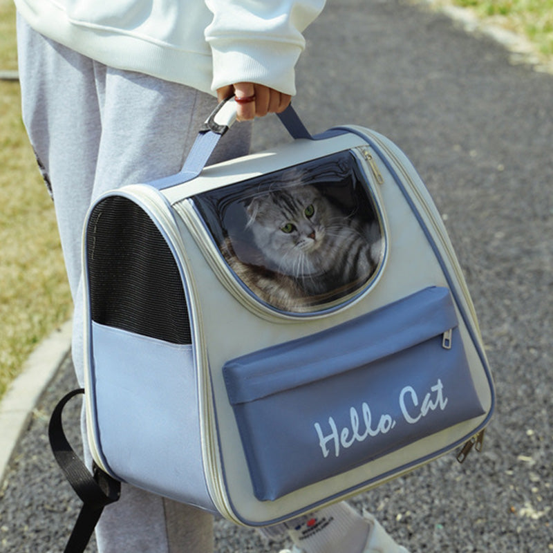 Breathable Portable Cat Carrier Backpack for Travel