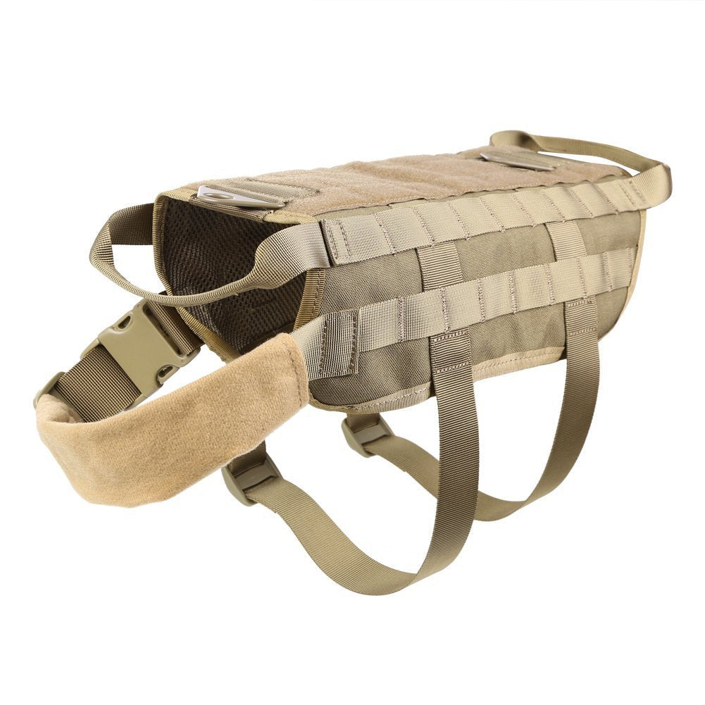 Tactical MOLLE Dog Vest for Pets