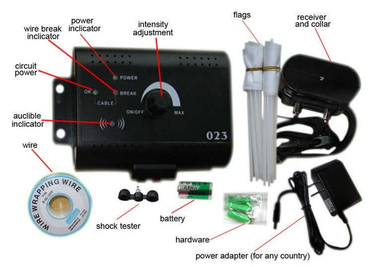 Smart Waterproof Electronic Pet Fence for Dogs