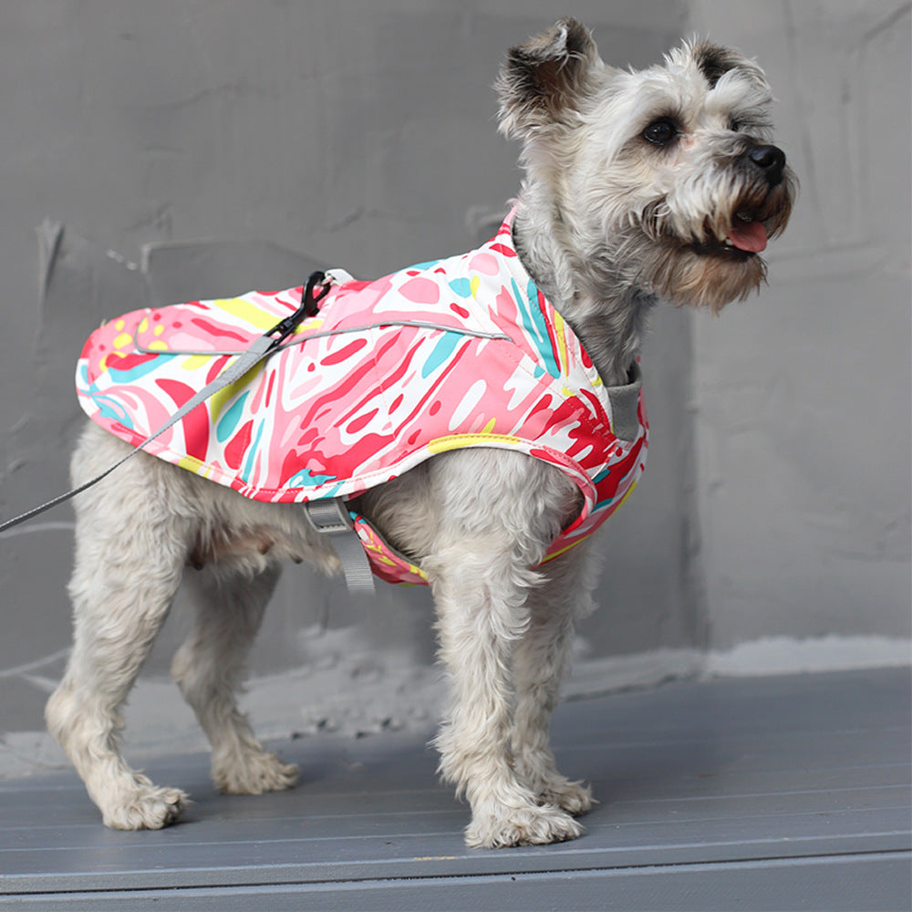 Waterproof Reflective Cotton Dog Jacket for Pets