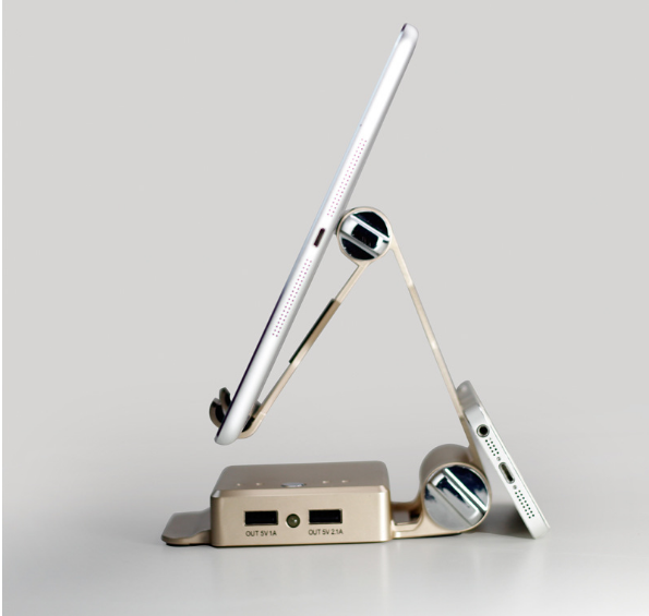 Mobile Power Bank with Multi-Function Stand